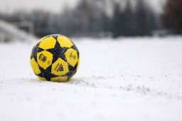 Турнир по мини футболу на снегу