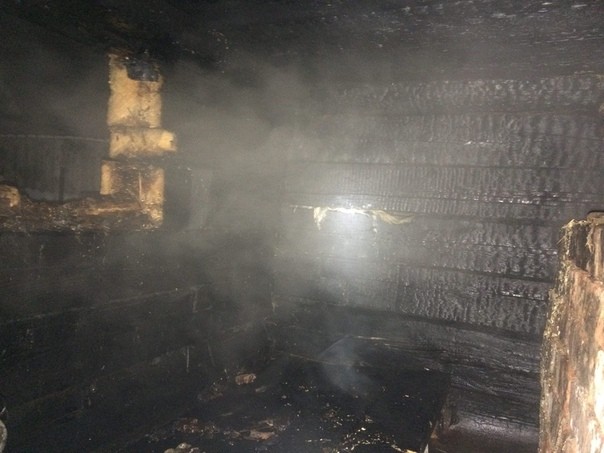 24 октября в Яйве горела частная баня