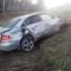 12 мая в Яйве автомобиль Audi опрокинулся в кювет