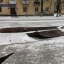 22 октября из-за порывов ветра в Александровске сорвало железо с крыш