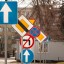 В России изменят размер дорожных знаков