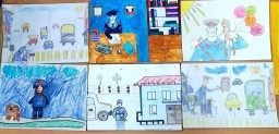 В АМО проведен муниципальный этап конкурса рисунков «Участковый глазами детей»