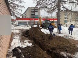 В Александровске ведутся работы по возведению объекта «Вечный огонь»