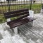 ​На территории Городского дворца культуры сломали недавно установленные скамейки