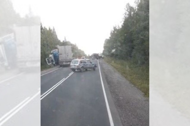 Два человека из Александровска погибли в ДТП с грузовиком