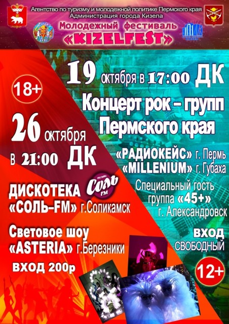 Молодежный фестиваль KizelFest в Кизеле