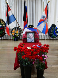 Александровск проводил в последний путь земляка, погибшего в ходе СВО