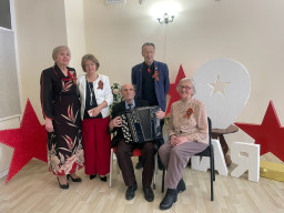 В Александровске состоялось мероприятие-встреча, посвященное 80-летию Победы в Великой Отечественной