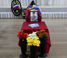 Александровский округ простился с земляком, погибшим в ходе СВО