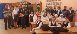Ветераны боевых действий АМО и патриотический клуб «Сыны Отечества» посетили воскресную школу