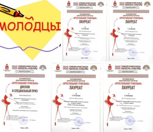 Коллективы Александровского района отличились на краевом конкурсе хореографического творчества