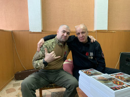 В Яйве прошёл творческий вечер ветерана СВО