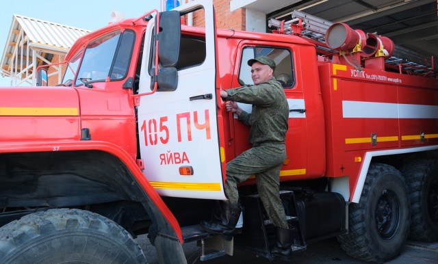 Новое пождепо в посёлке Яйва обеспечило пожарную безопасность 10 тысяч человек