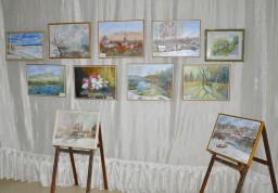 Выставка картин художников города Александровска