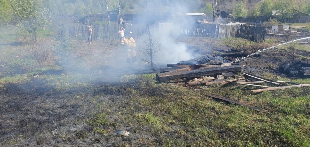 16 мая в Карьере Известняк произошёл пожар