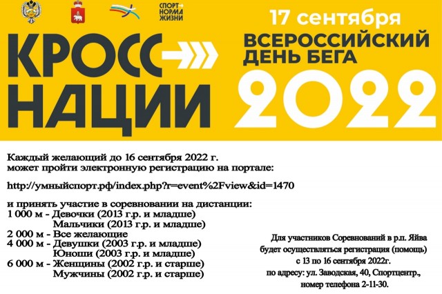 Кросс нации 2022 в Яйве